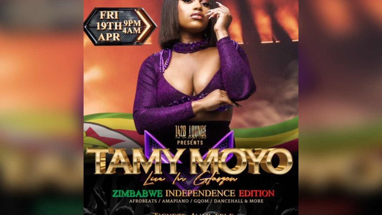 ZIM INDEPENDENCE SPECIAL: TAMY MOYO- Live in Glasgow