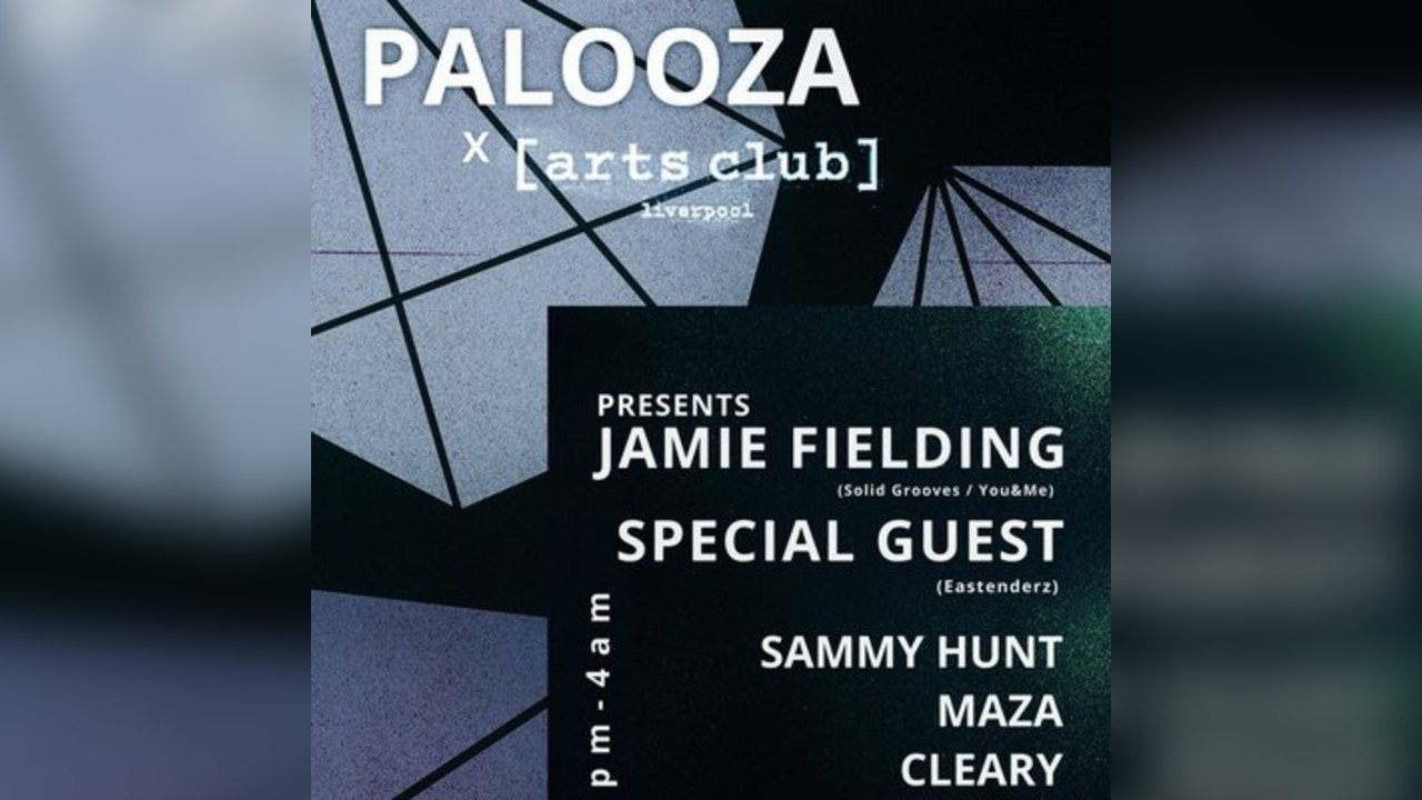 Palooza Events Presents Jamie Fielding and Special Guest