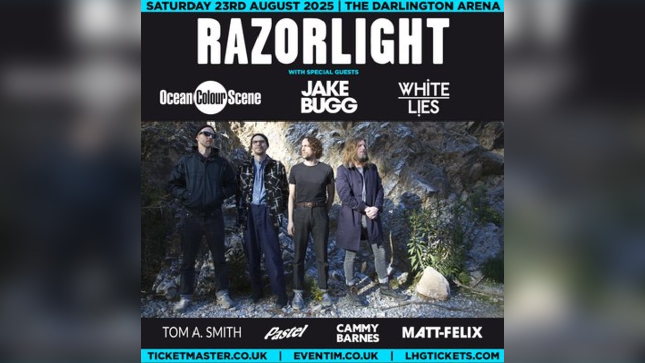 Razorlight, Ocean Colour Scene, Jake Bugg, White Lies and More