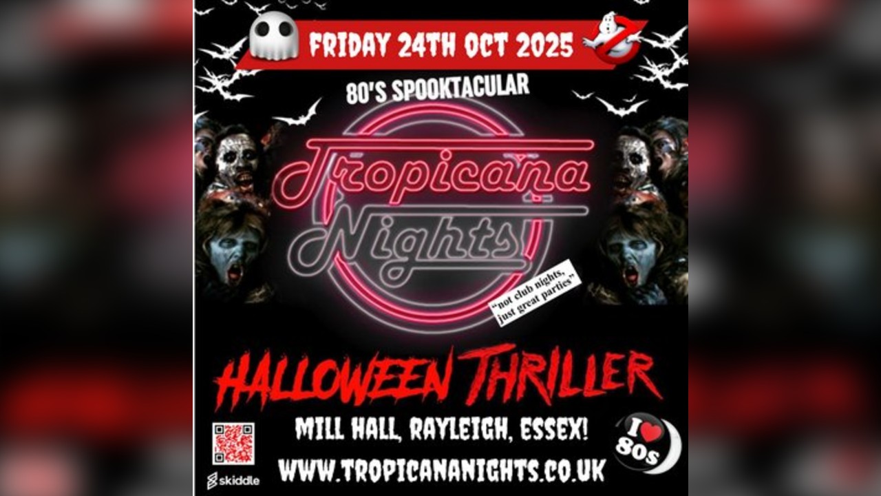 Tropicana Nights - 80s Halloween Party, Essex
