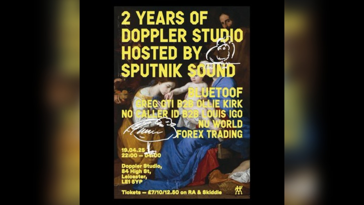 2 years of Doppler Studio with Bluetoof + Sputnik Sound