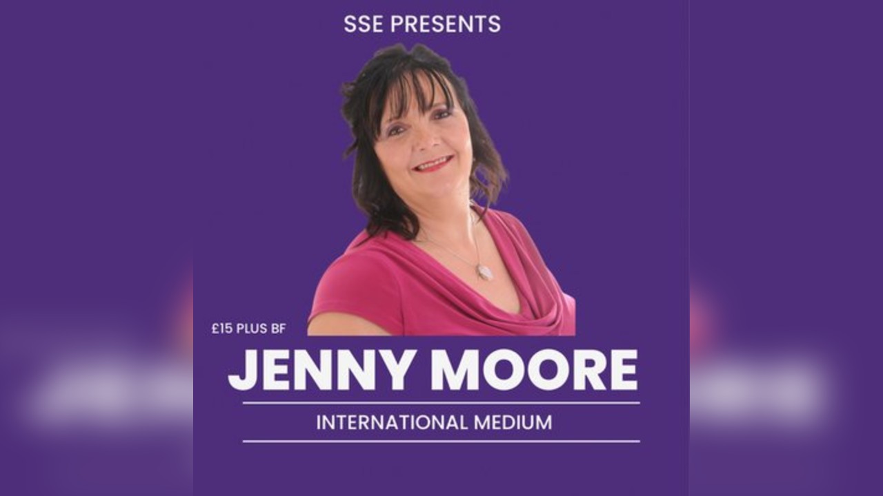 Jenny Moore Medium at Congleton Town Hall