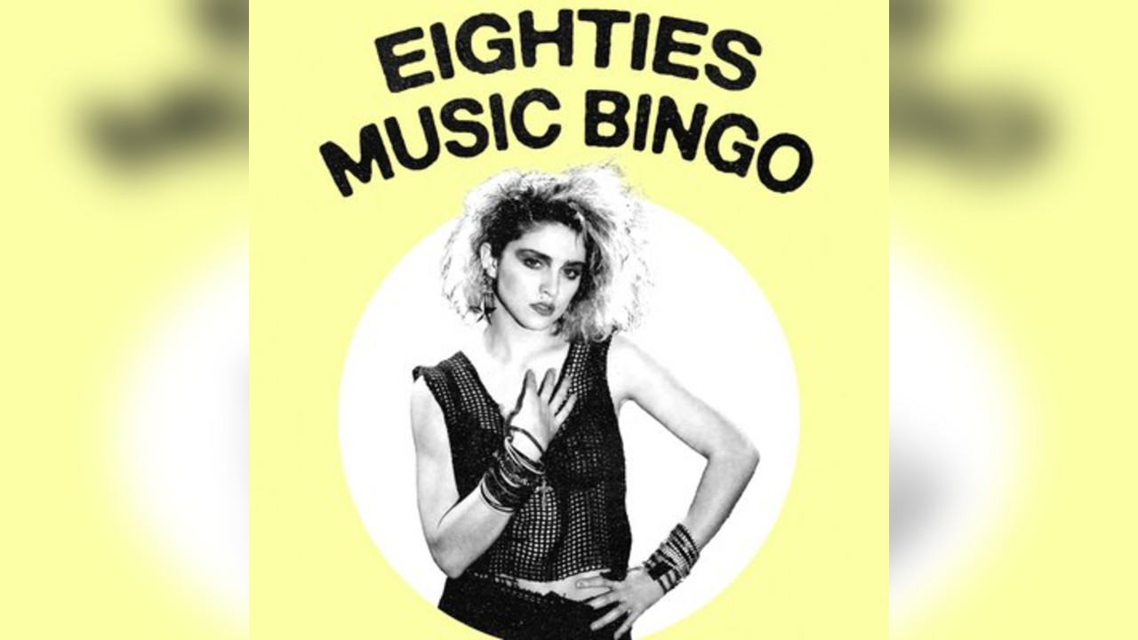 80's Music Bingo