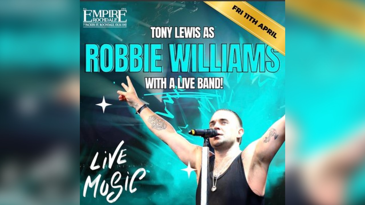 Tony as Robbie (Robbie Williams Tribute)