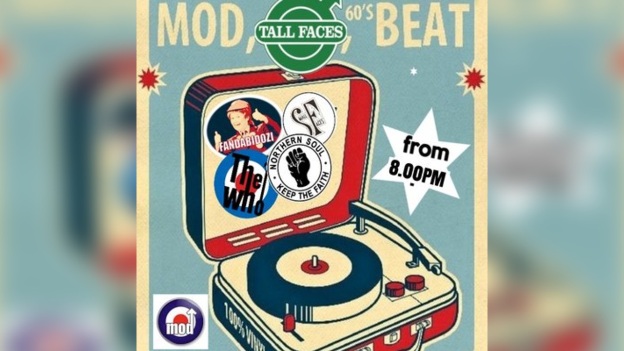 Mod & Northern Soul night with The Tall Faces