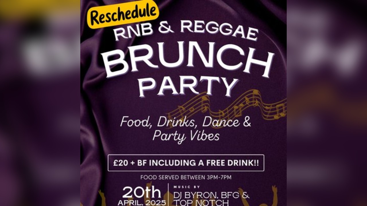 Rnb Reggae Brunch Party