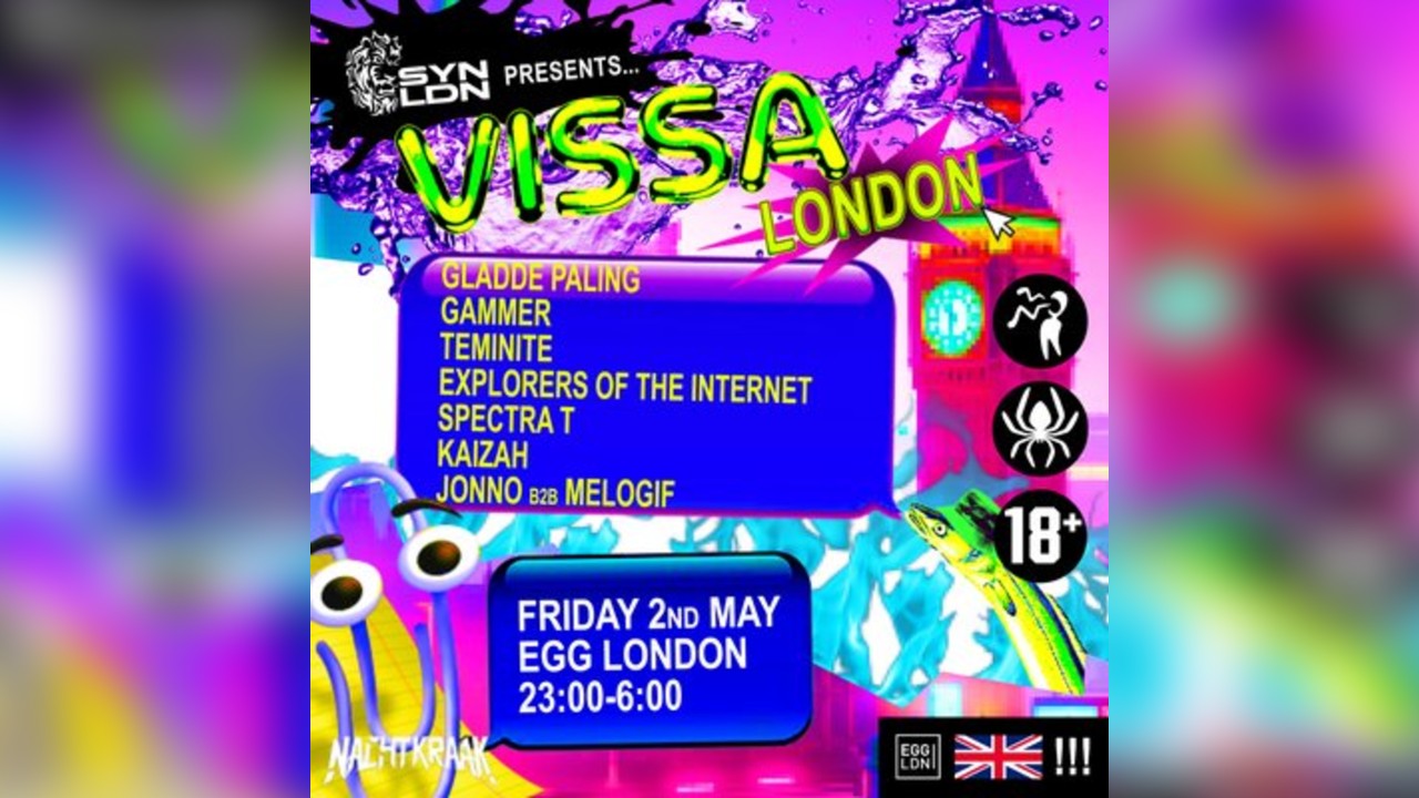 Vissa London: Gladde Paling, Gammer, Teminite + EOI