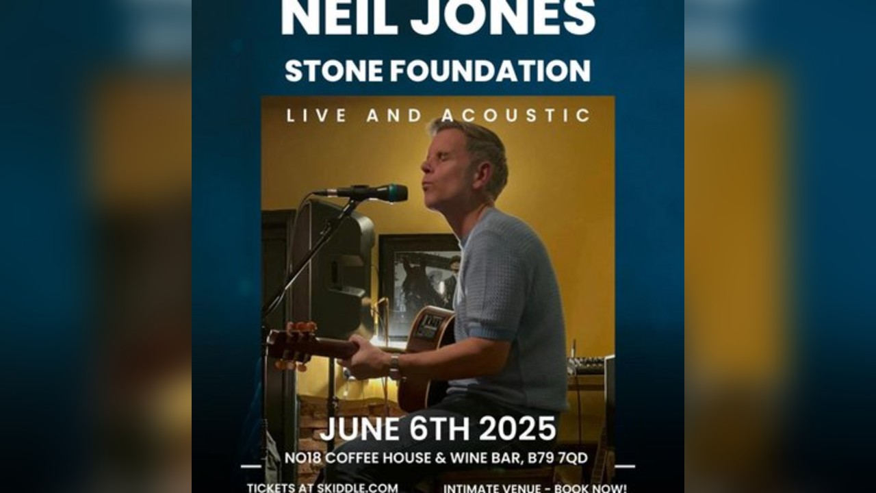 Neil Jones acoustic gig (Stone Foundation)