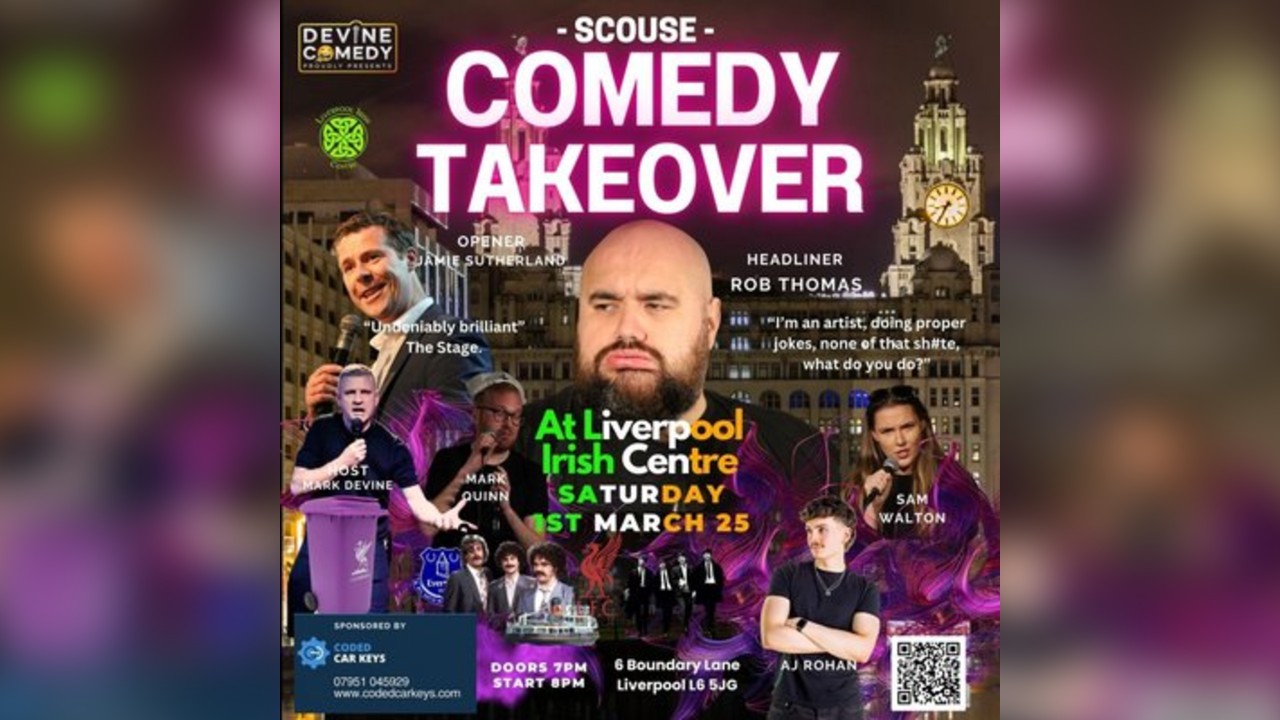 Scouse Comedy Takeover At Liverpool Irish Centre