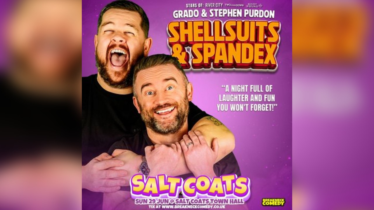 SHELLSUITS AND SPANDEX : GRADO & STEPHEN PURDON : Live