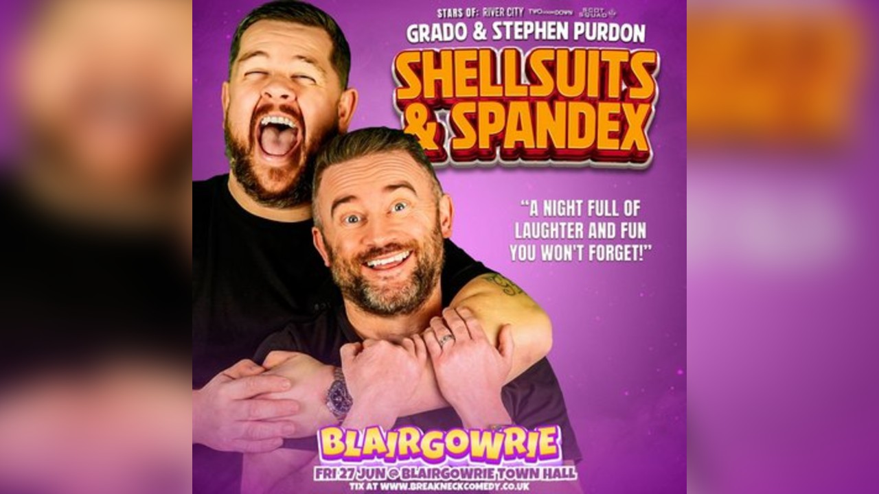 SHELLSUITS AND SPANDEX : GRADO & STEPHEN PURDON : Live