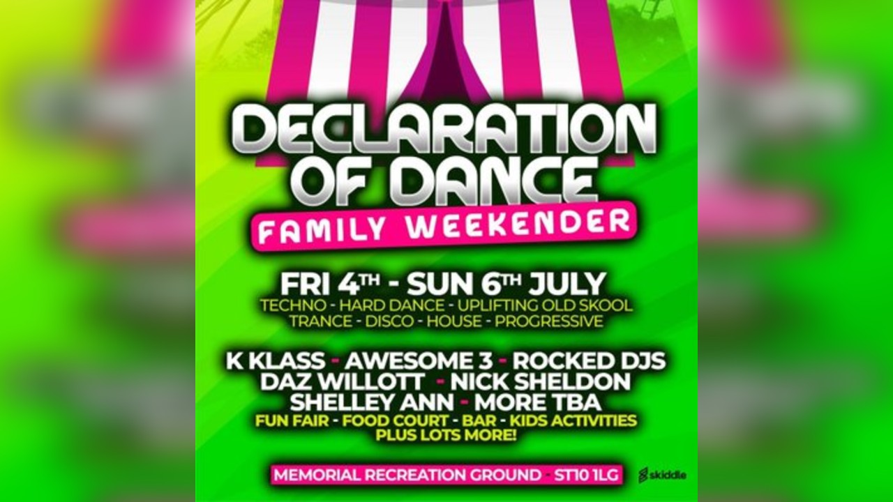 Declaration of Dance (Family Weekender)