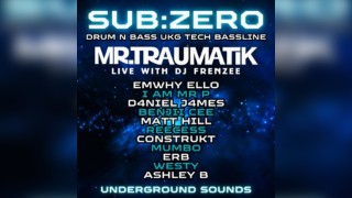 SUB:ZERO featuring Mr.Traumatik & DJ Frenzee