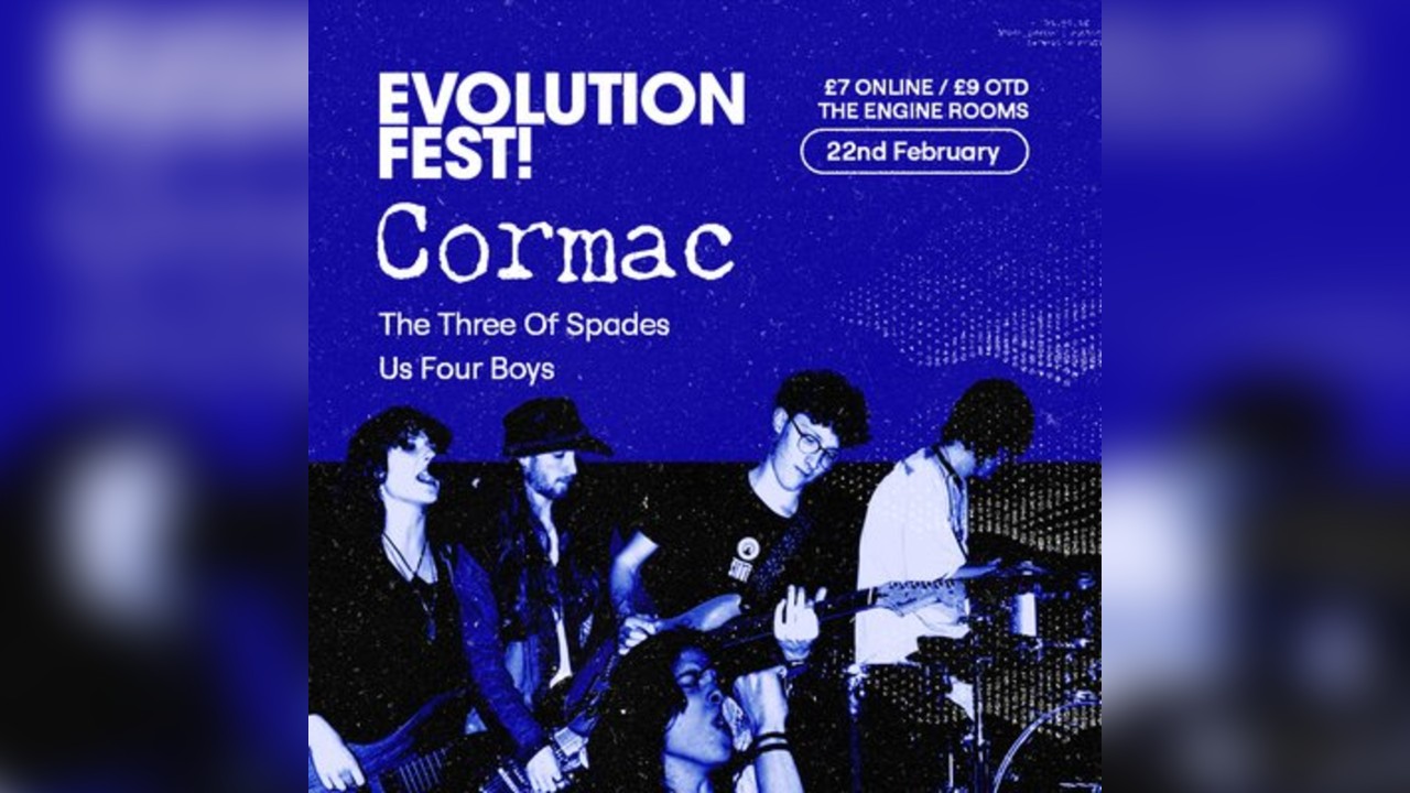 Evolution Fest Cormac, The Three Of Spades & Us Four Boys