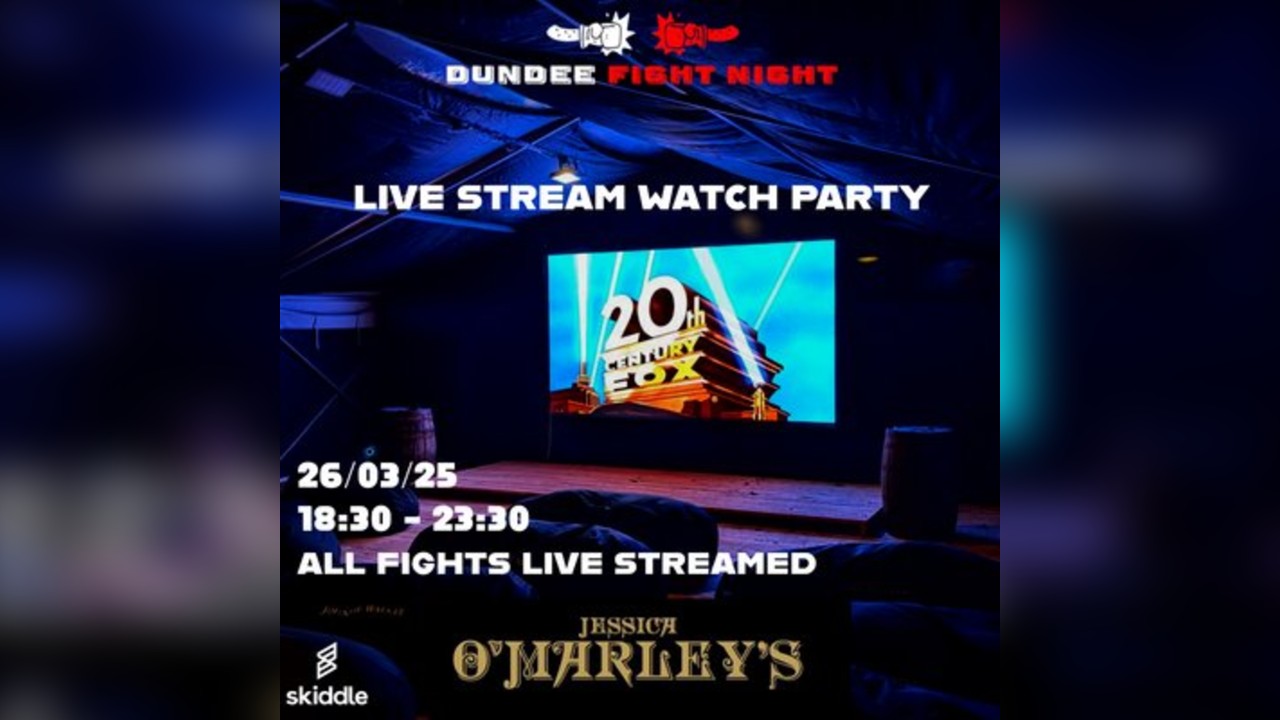 Dundee Fight Night: Official Watch Party