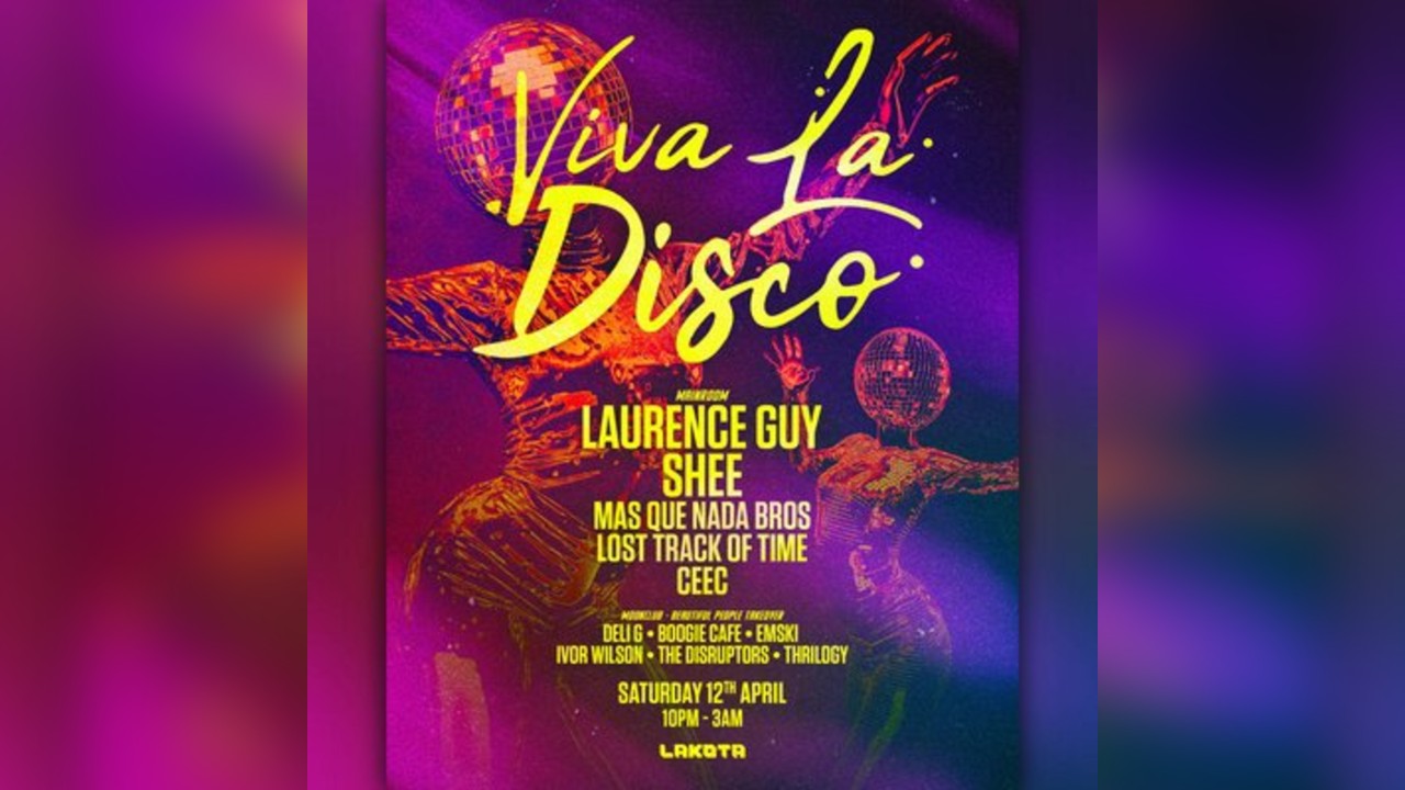 Vica La Disco: Laurence Guy, SHEE, Lost Track of Time + MORE