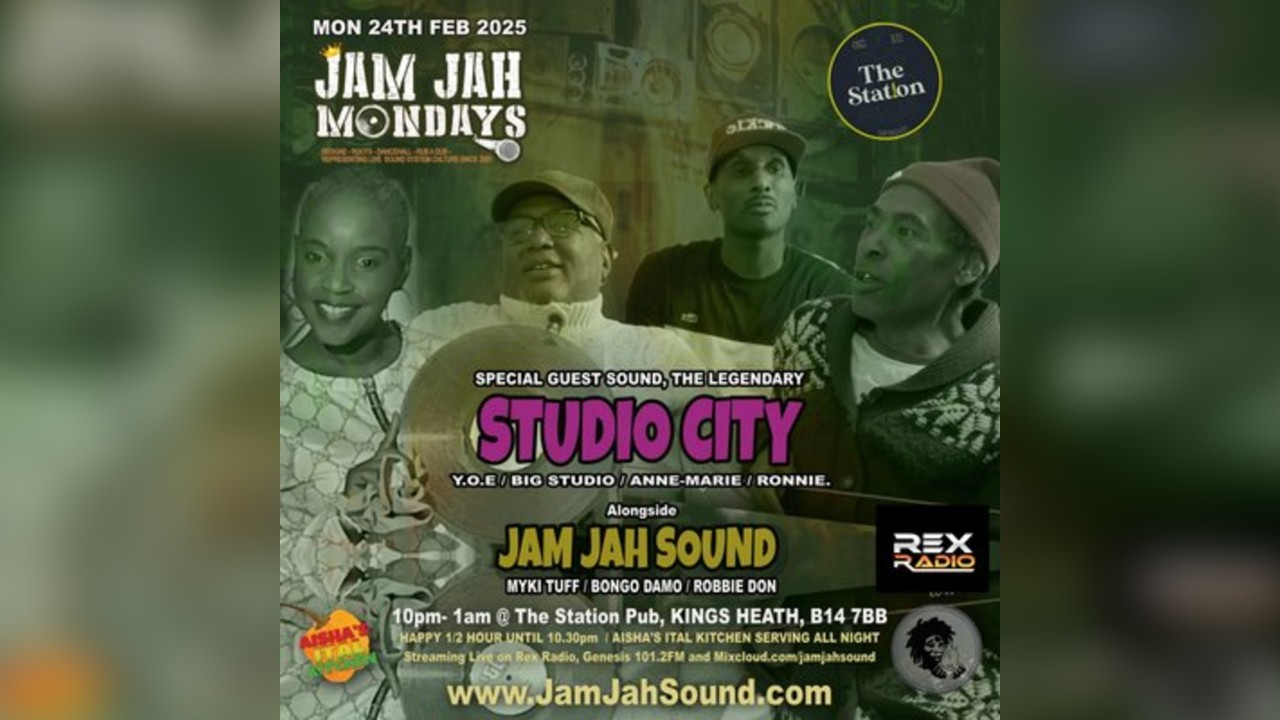 Jam Jah Mondays ft STUDIO CITY SOUND (Full Crew)