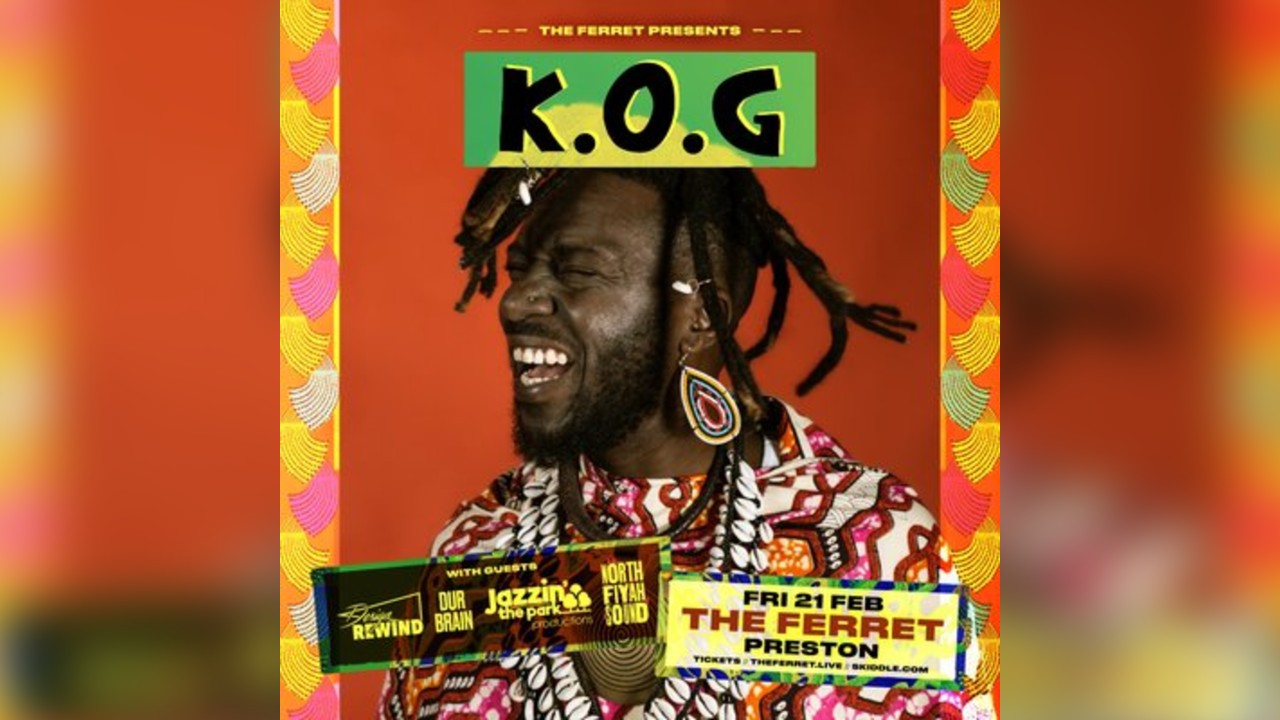 K.O.G. (Kweku of Ghana) with Jazzin The Park DJs & guests