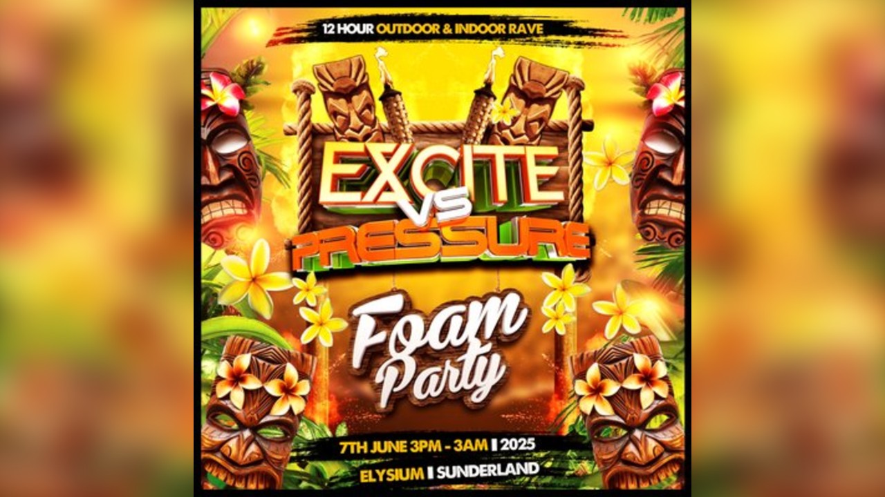 Excite vs Pressure - Foam Party