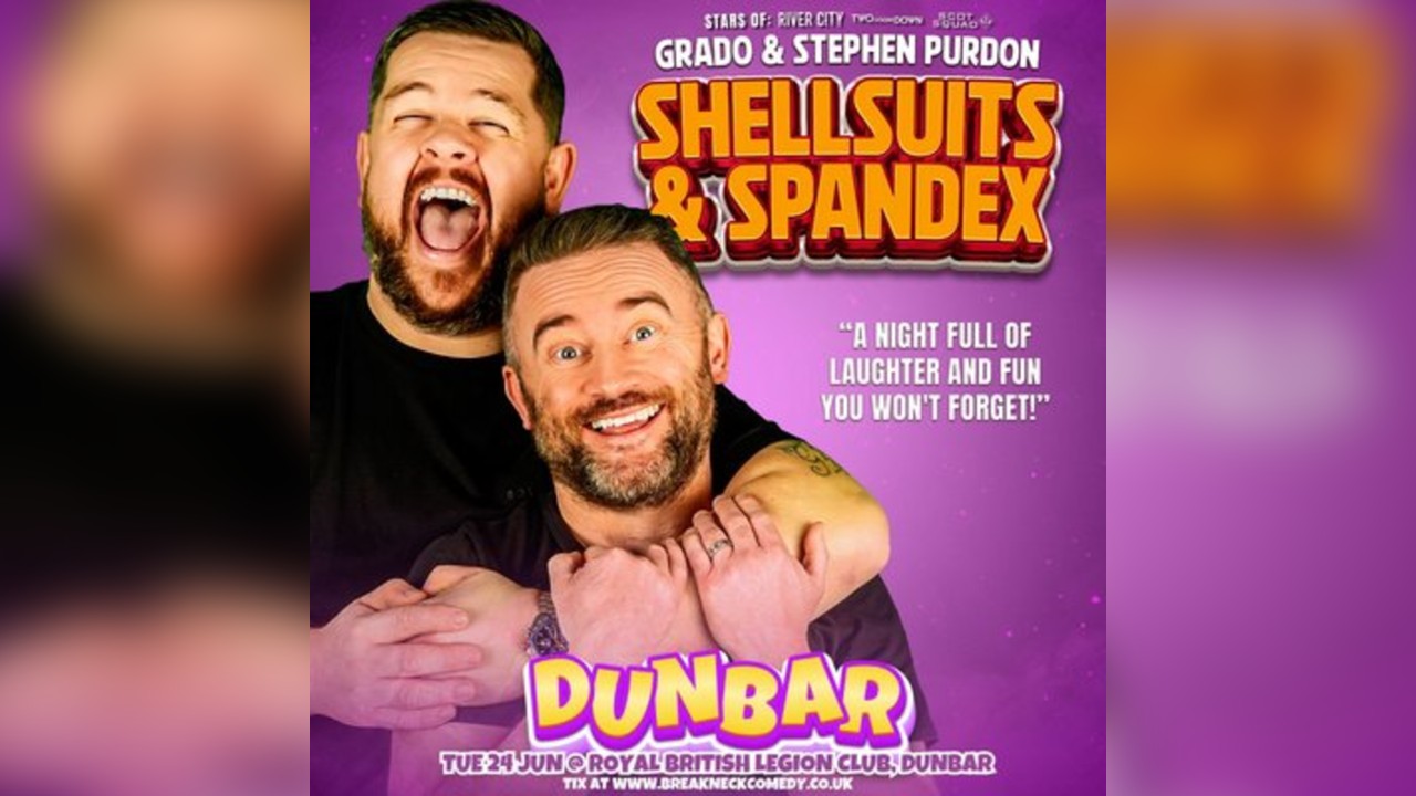 SHELLSUITS AND SPANDEX : GRADO & STEPHEN PURDON : Live