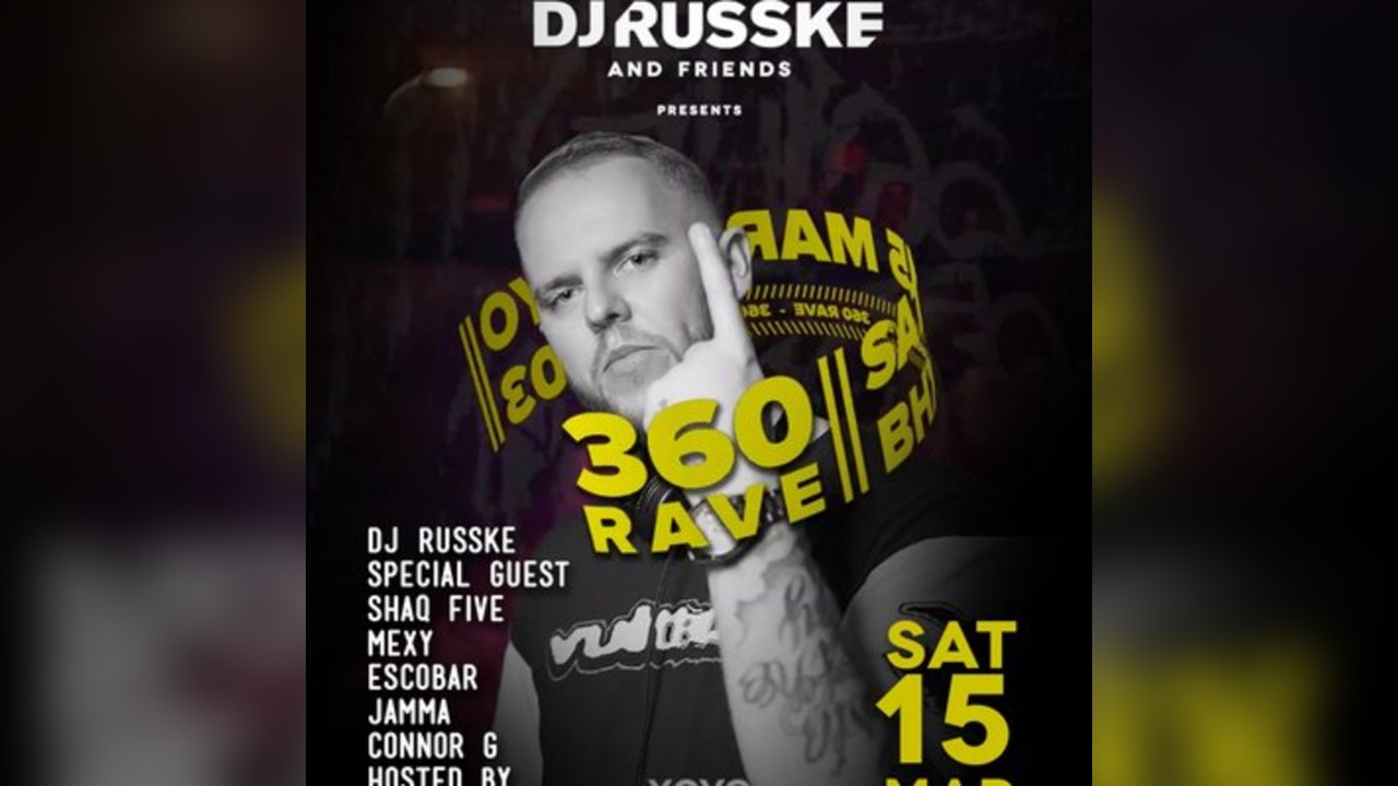 DJ Russke 360 Rave @ XOYO Birmingham