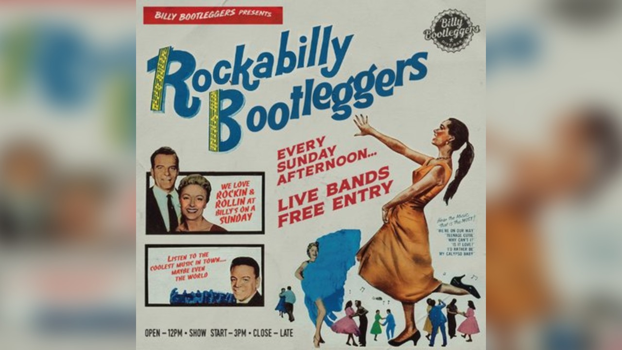 Rockabilly Bootleggers - EVERY SUNDAY @ BILLY'S