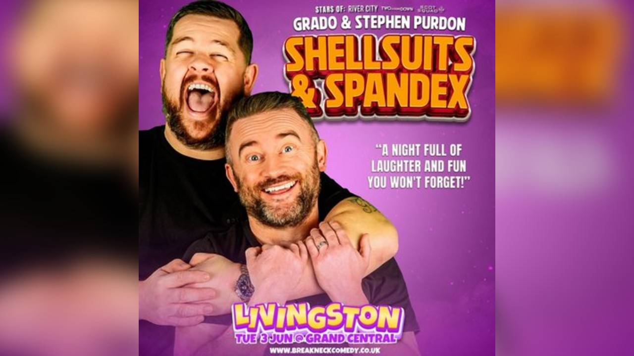 SHELLSUITS AND SPANDEX : GRADO & STEPHEN PURDON : Live