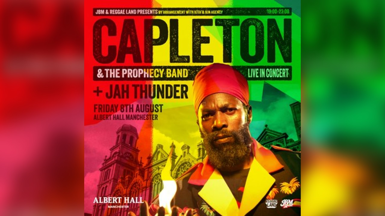 Capleton & The Prophecy Band LIVE in Concert