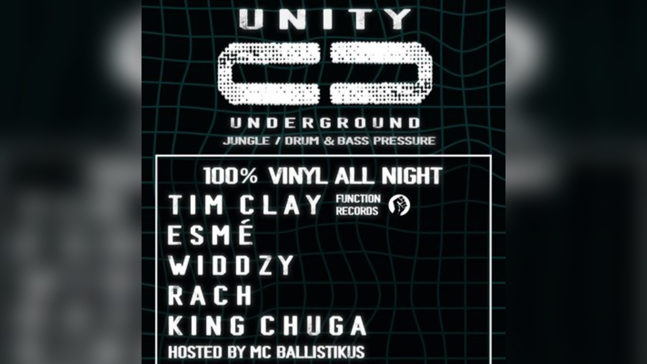 Unity Underground 100% Vinyl All Night Tim Clay Esme King Chuga