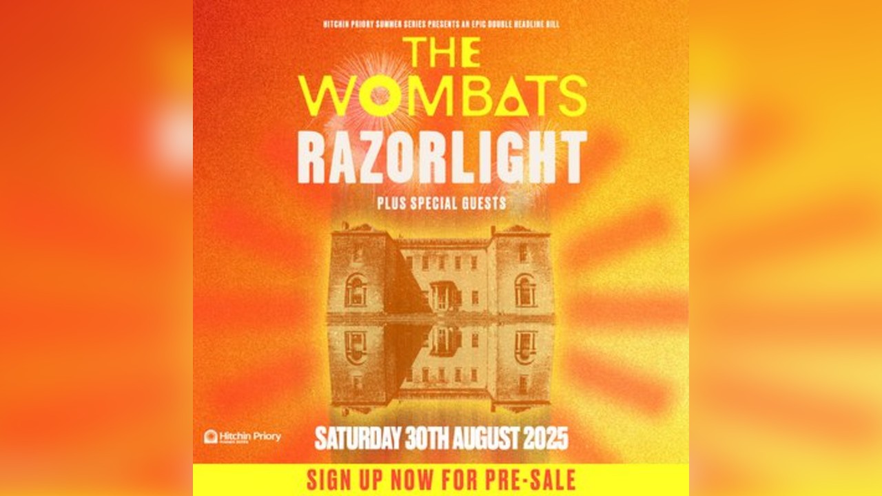 Hitchin Priory Summer Series - The Wombats