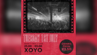 SNEAK RAVE @ XOYO - Tuesday 1st July