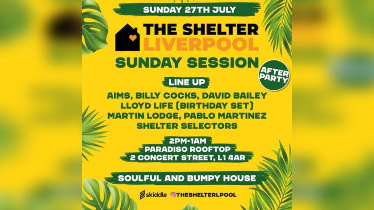The Shelter Liverpool Sunday Session