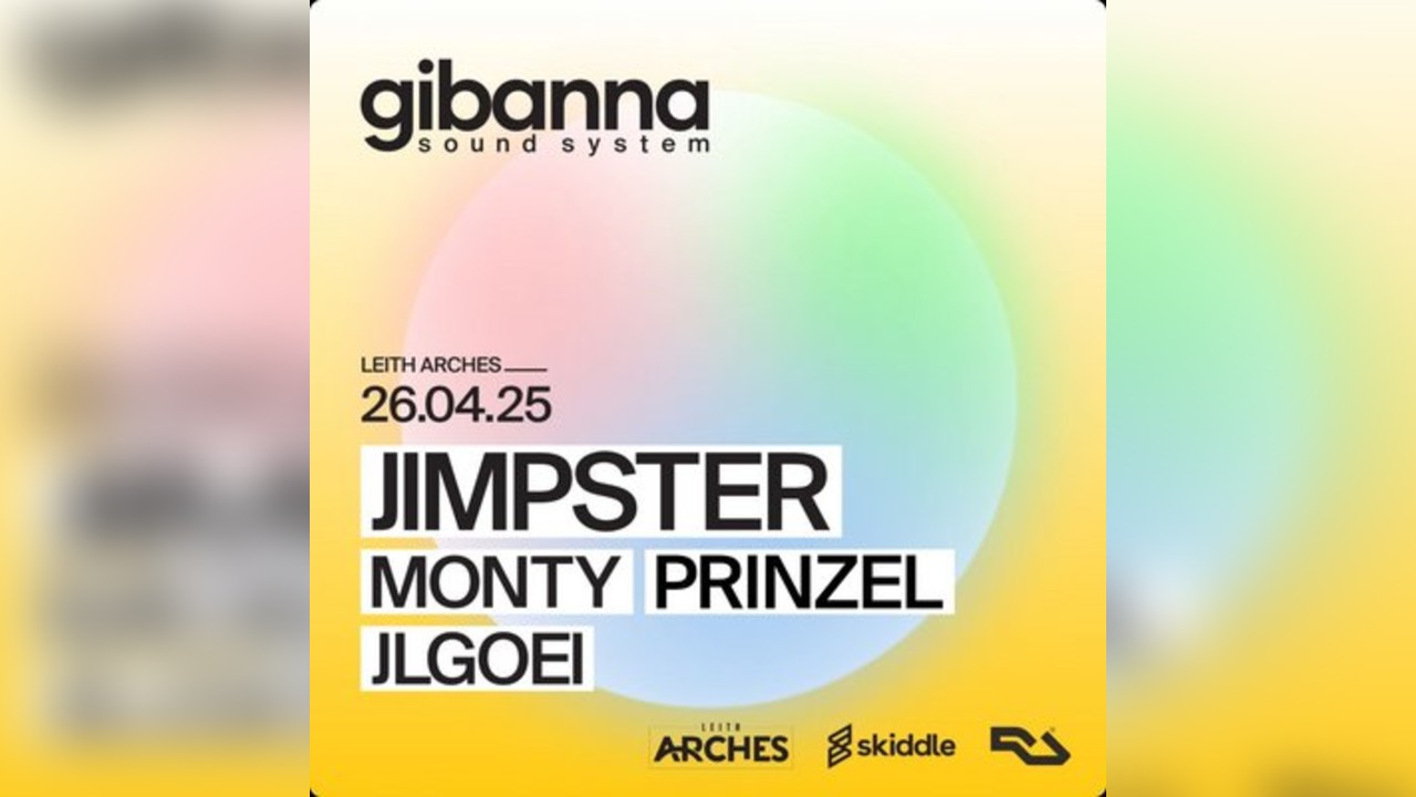 gibanna sound system with Jimpster and friends 26.04.25