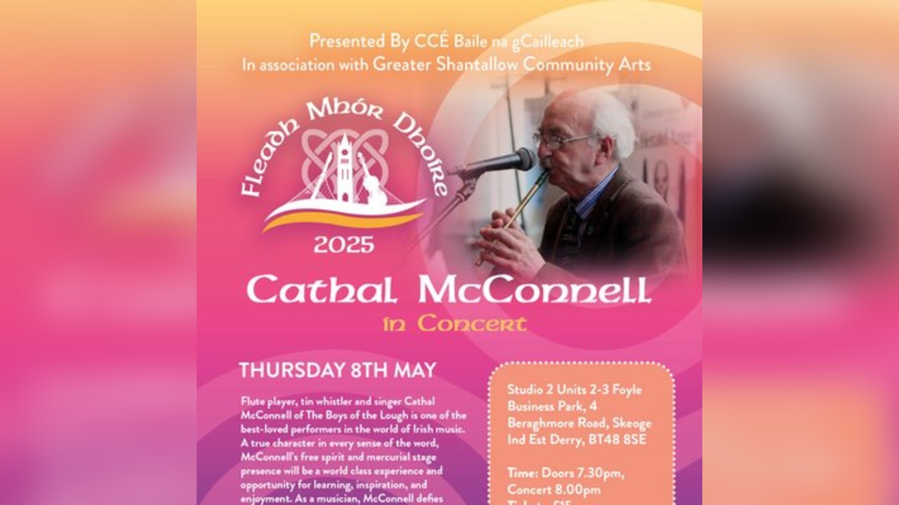 Cathal McConnell in Concert
