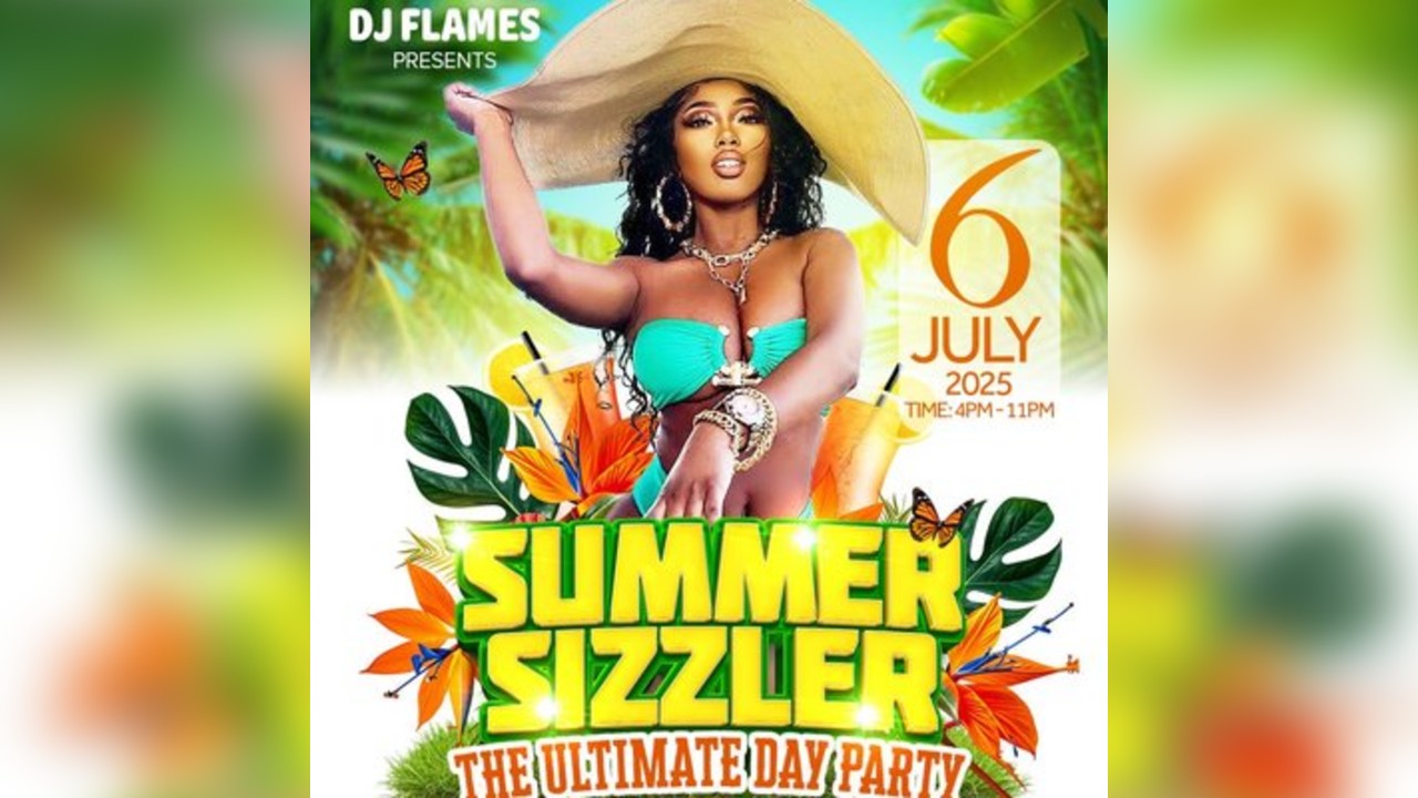 Dj Flames Presents Summer Sizzler Day Party