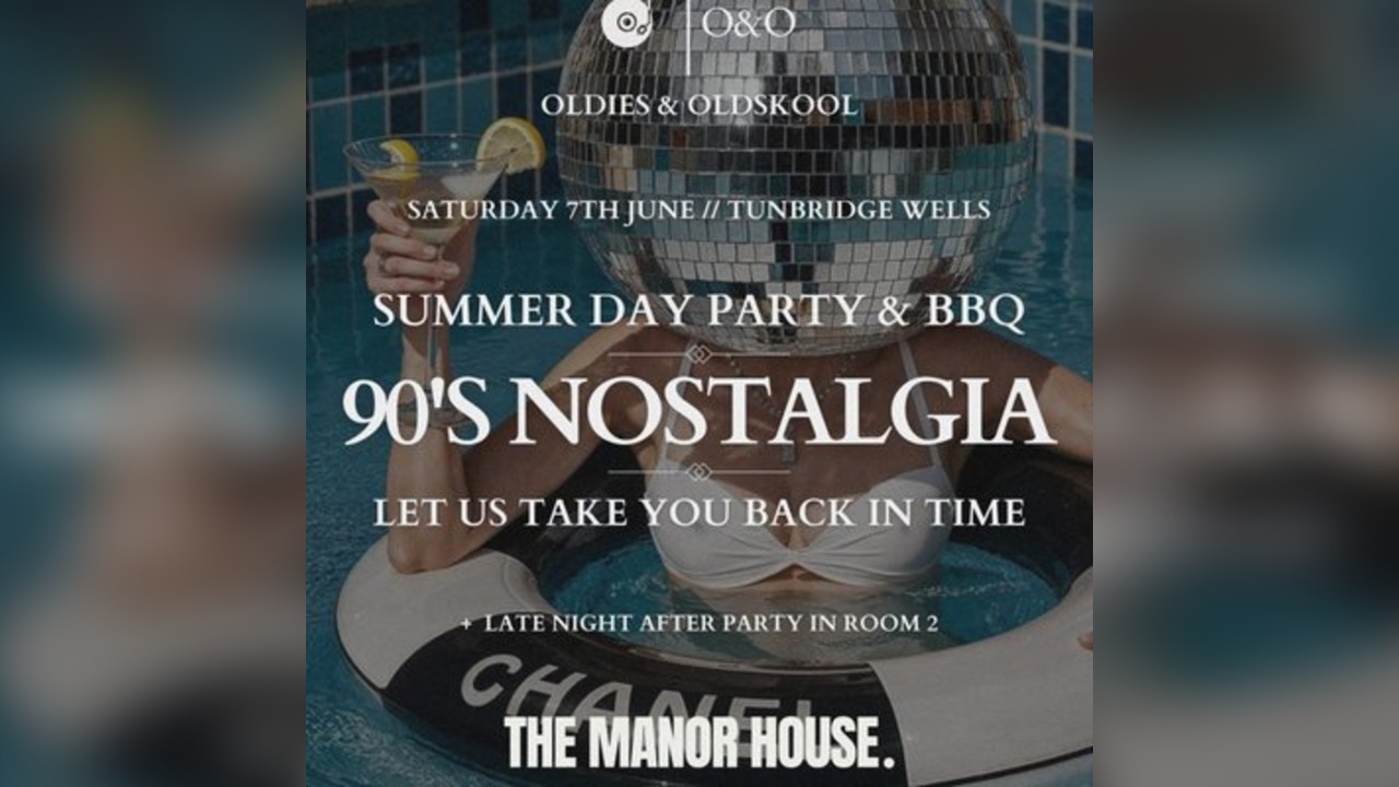 Oldies & Oldskool - 90's Nostalgia Summer Day Party & BBQ