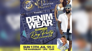 Denim Wear Indoor Outdoor Party, Sunday 13th July 2025