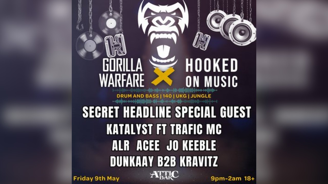 Gorilla Warefare x Hooked On Music