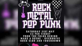 Rock, Metal & Pop Punk night