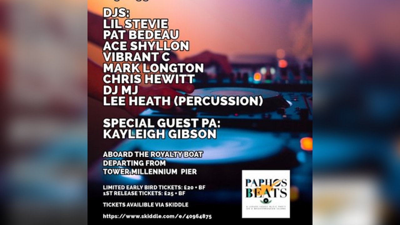 Paphos Beats Boat Party