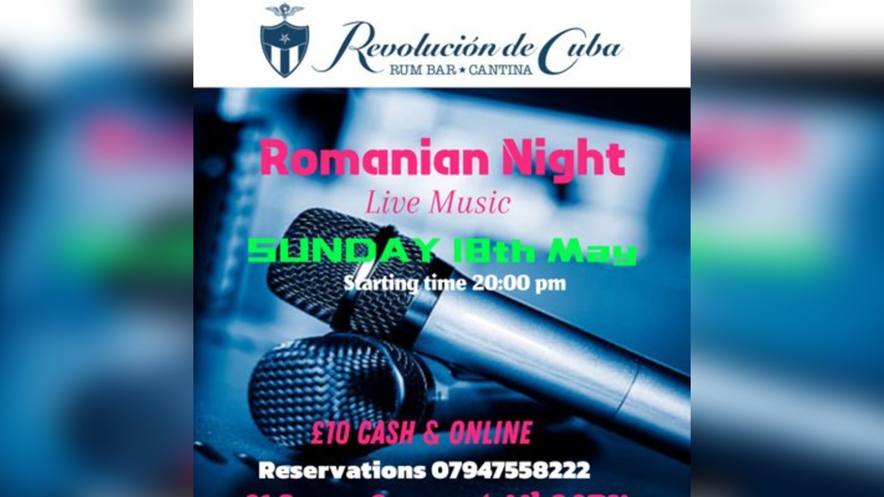 Romanian live music night