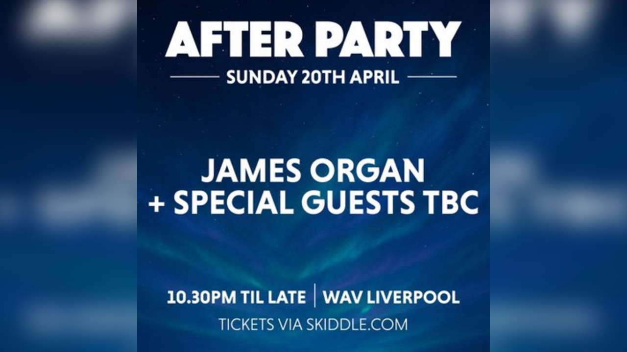 Official After Party Circus Easter Sunday at WaV