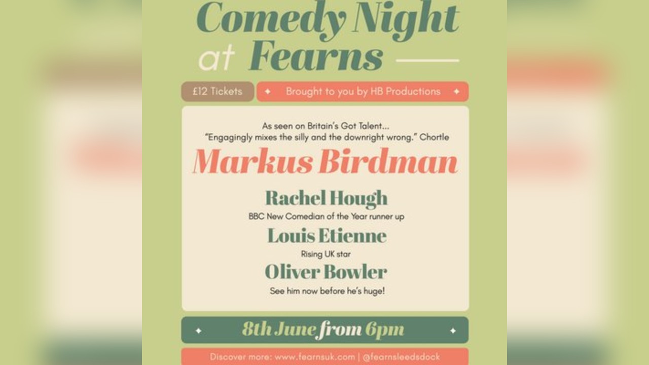 Fearns Comedy Club June