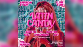 Latin Candy: Reggaeton vs Brazilian Funk, Summer Edition EGG LDN