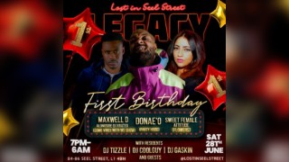 Legacy - Lost in Seel Street 1st Birthday