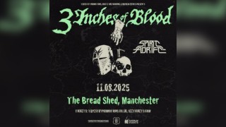 3 INCHES OF BLOOD - The Bread Shed, Manchester