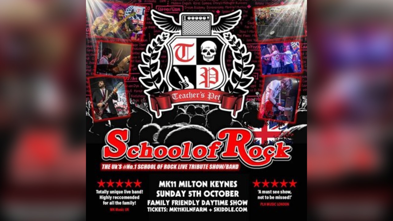 Teacher's Pet - A Tribute to School of Rock - 8-Piece Band