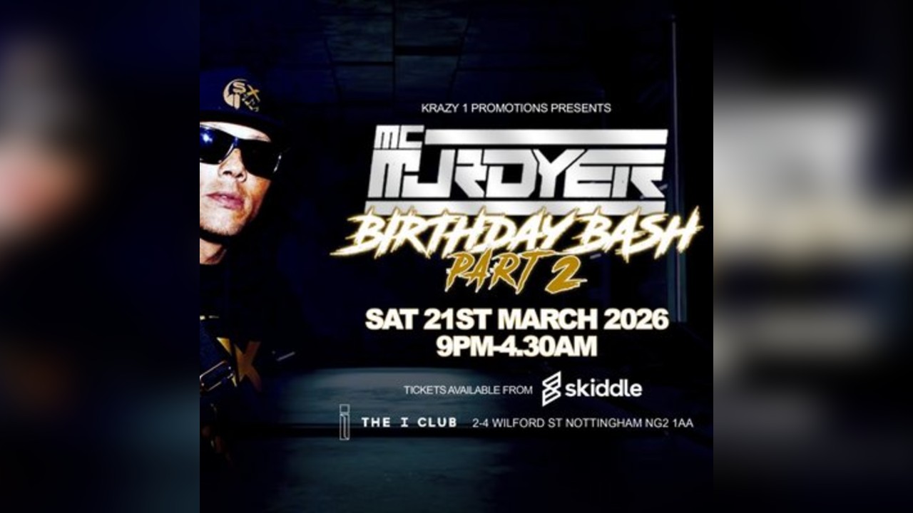 KRAZY 1 promotion presents MC MURDYERS BIRTHDAY BASH