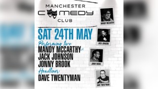 Manchester Comedy Club presents DAVE TWENTYMAN & Friends