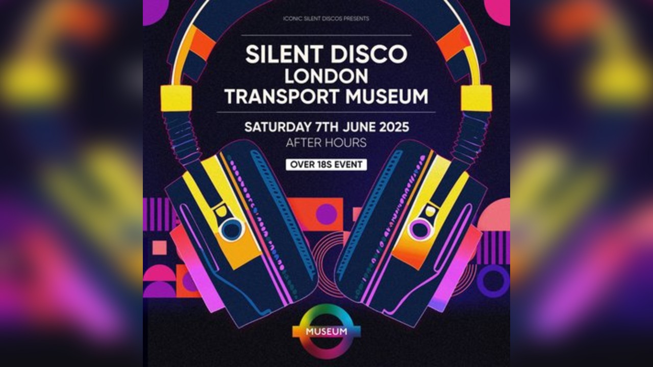 Iconic Silent Disco at the London Transport Museum